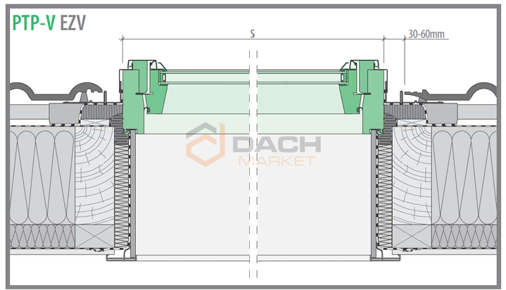 Okno dachowe Fakro PTP-X P50 ABMX